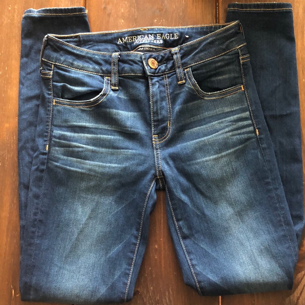 American Eagle Super Stretch X Jeggings, Size 4